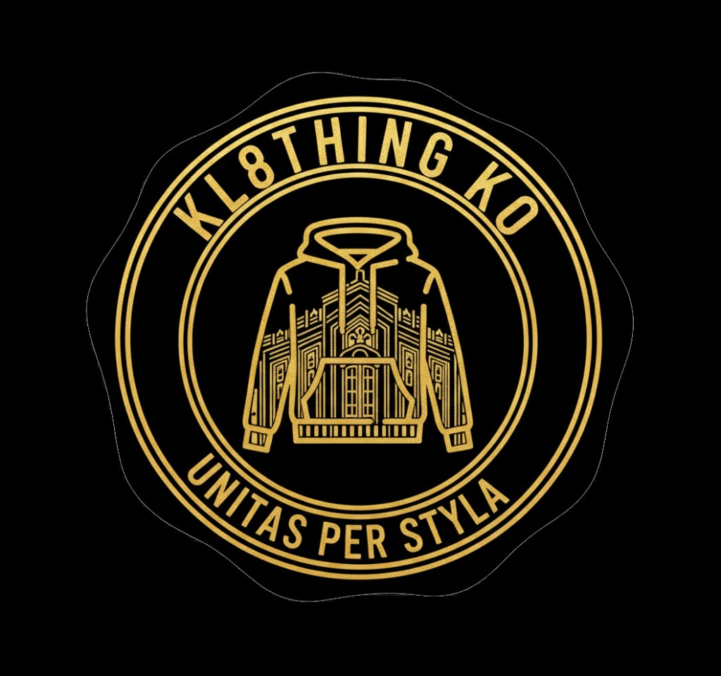 Kl8thing Clothing Co. gold seal — Unitas per styla